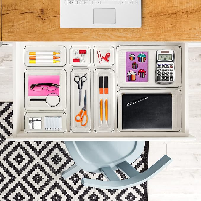 Ravinte 6 Pack Drawer Organizer - Image 5
