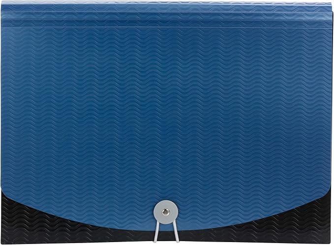 Smead Poly Frequency Expanding File Folders, Flap and Cord Closure, Letter Size - Image 2
