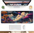 Desk Mat, Big Desk Pad, 31.5x11.8 Inches Extended Big Gaming Mouse Pad by stanploe