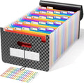 ABC life 26-Pocket Accordion File Organizer, High Capacity Expandable Monthly by ABClife
