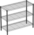 Guan River 3-Shelf Adjustable Metal Wire Shelving, Sturdy and Durable, Storage by GuanRiver