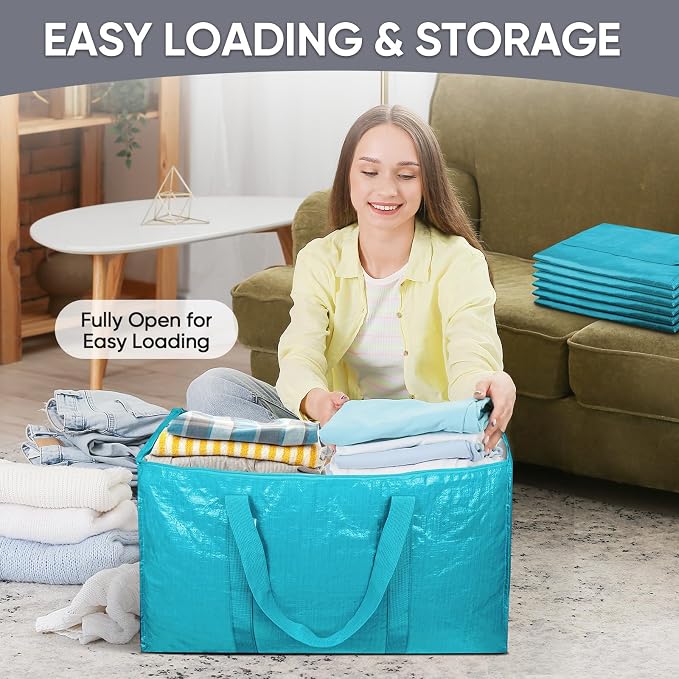 TICONN 2 Pack Extra Large Moving Bags Heavy Duty - Image 7