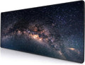 Large Gaming Mouse Pad with Stitched Edges, Galaxy Desk Mat, Extended XL by SANWUMIAN