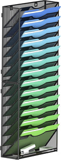 Kuntine.B Wall File Organizer Office Hanging Magazine Holder Wall File Organizer by KuntineB