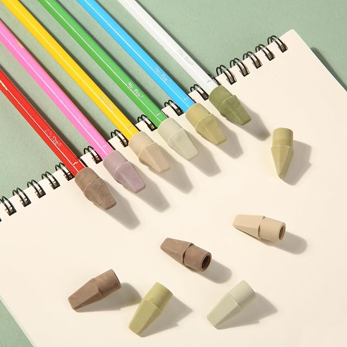 Mr. Pen- Pencil Erasers Toppers, 120 Pack, Latex Free, No Smudge | Mr Pen - Image 7