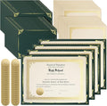 Fainne 100 Sets Certificate Paper Kit Single Sided Awards Holder by Fainne