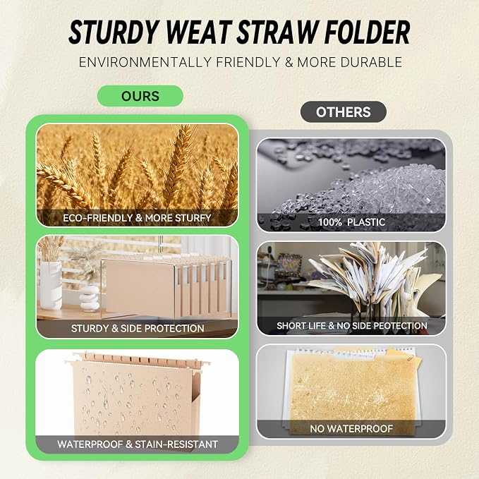 XINGIA Legal Size Hanging File Folders, Legal Hanging File Folders - Image 6