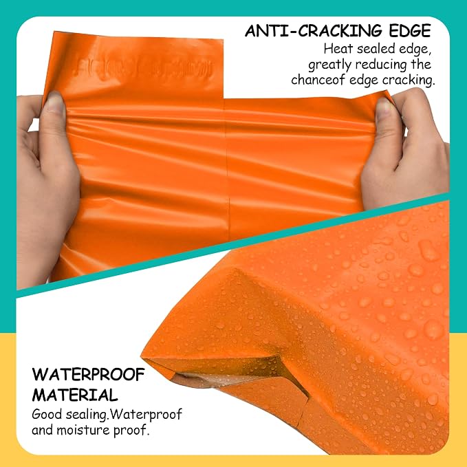 Poly Mailers 10x13 inch 100 Pcs, Waterproof and Tear-resistant Shipping Bags - Image 4