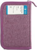 Passport Holder for Travel, Women Rfid Blocking Passport Wallet, Travel by Unknown