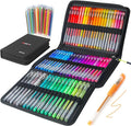 120 Pack Glitter Gel Pens Set, ZSCM 60 Colors Glitter Pens by ZSCM