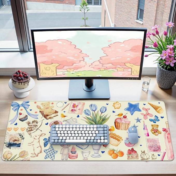 iCasso Extra Large Mouse Pad, Desk Pad Mat, Office Matt - Image 2