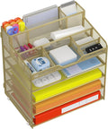 Docnest 5 Tier Mesh Desk Organizer by DocNest