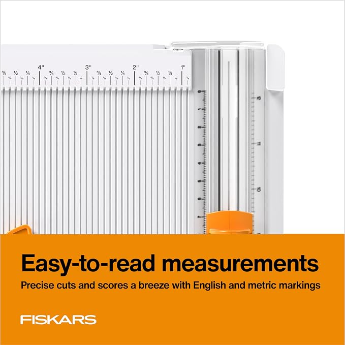 Fiskars 12" Trim & Score Board, TripleTrack System, Integrated Scoring Surface - Image 7