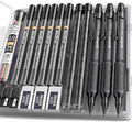 Nicpro 2.0 mm Mechanical Pencil Set, Weatherproof Barrel by Nicpro