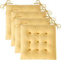 OVOV 4 Pack Chair Cushions for Dining Chairs Soft Seat Cushions for Kitchen by OVOV