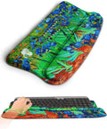 Ergonomic Wave Wrist Rest with Keyboard Stand, Cushioned Palm Rest, Comfortable by KUOSGM