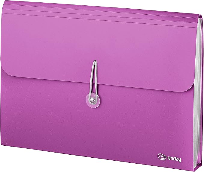 Accordion File Organizer 13 Pocket Expanding File Folder by Enday