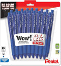 Pentel Wow! Retractable Ballpoint Pen, Bold Line by PentelofAmerica