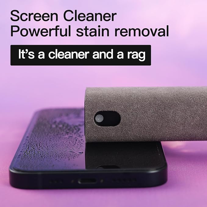 Car Screen Cleaner Spray and Wipe -2-in-1 iPhone Cleaner, iPad Screen Cleaner & - Image 2