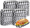 Yinkin 300 Pcs Paper Hot Dog Trays Valentine's Day 6 Inch Food Trays Concession by Yinkin