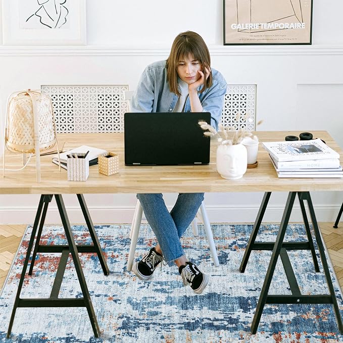 Office Chair Mat for Hardwood Floor, Machine Wash - Image 7