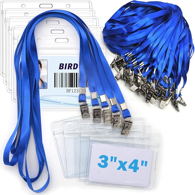 4x3 Name Tags Badge Holder by BirdFiy