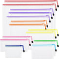 14pcs Mesh Zipper Pouch Bags, 8 Sizes Plastic Zippered Storage Bags by Unknown
