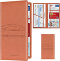 TOURSUIT Car Registration and Insurance Card Holder, Vehicle License Document by TOURSUIT