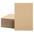 Mat Board Center, 50 Corrugated Cardboard Sheets 6x9 Inches Flat Card Board by MatBoardCenter
