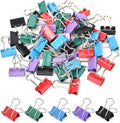 Binder Clips, 50 Pack, 0.75 in Small Paper Clips by Unknown