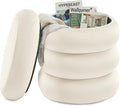 SONGMICS Vanity Stool, Round Ottoman by Unknown