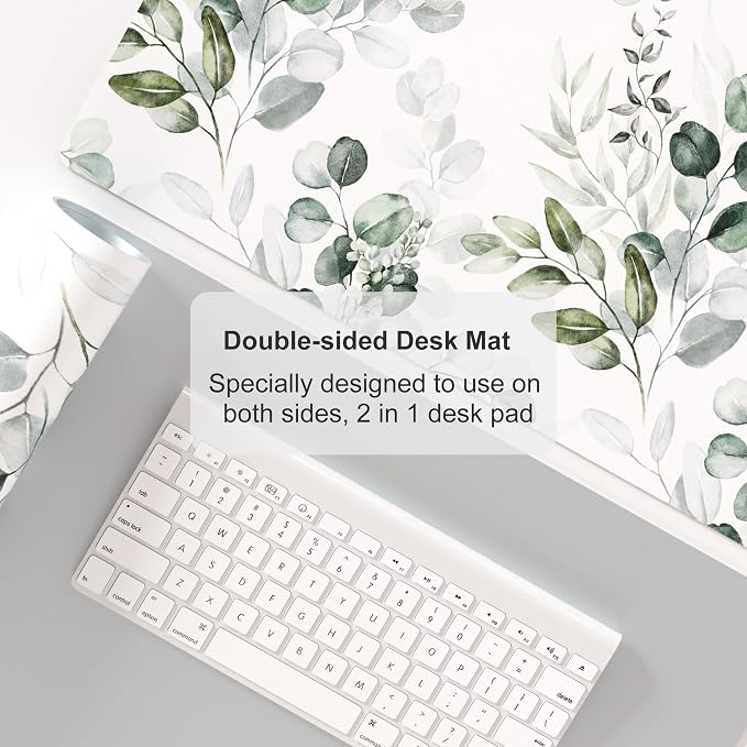 Colorful Star Large Mouse Pad, PU Leather Waterproof Desk Mat, Computer Gaming - Image 5