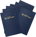 Affrolling 50 Pack 9 x 12 Inch Welcome Pocket Folders Church Visitor Welcome by Affrolling