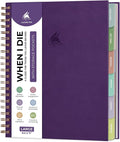 Clever Fox Large When I Die Planner by CleverFox