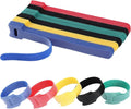 MVYC 150PCS 8 Inch Cable Ties Reusable Multi-Purpose Wire Ties Cord Organizer by SyncYourLifeWithMVYC