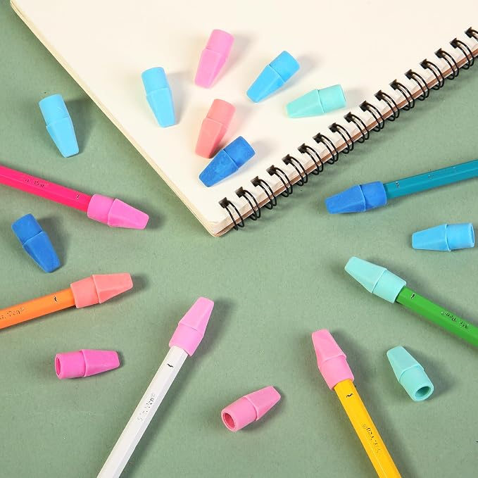 Mr. Pen- Pencil Erasers Toppers, 120 Pack, Latex Free, No Smudge | Mr Pen - Image 7