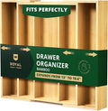 Luxury Bamboo Kitchen Drawer Organizer by ROYALCRAFTWOOD