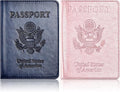 Eoehro Passport Holder for Travel Essentials-2Pack, Passport Wallet Cover Case by welcometoEoehro