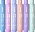 Nicpro 6 Pack Rotary Retractable Erasers, Soft TPE Rubber Twist Large Pencil by Nicpro