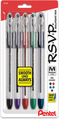 Pentel RSVP Ballpoint Pen, Medium Line by PentelofAmerica