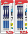 Pentel EnerGel Deluxe RTX Gel Ink Pens, 0.7 Millimeter Metal Tip by PentelofAmerica