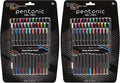 Pentonic Gel Pens, 36 Assorted Colors, Medium & Fine Point, Smooth Writing by PENTONIC