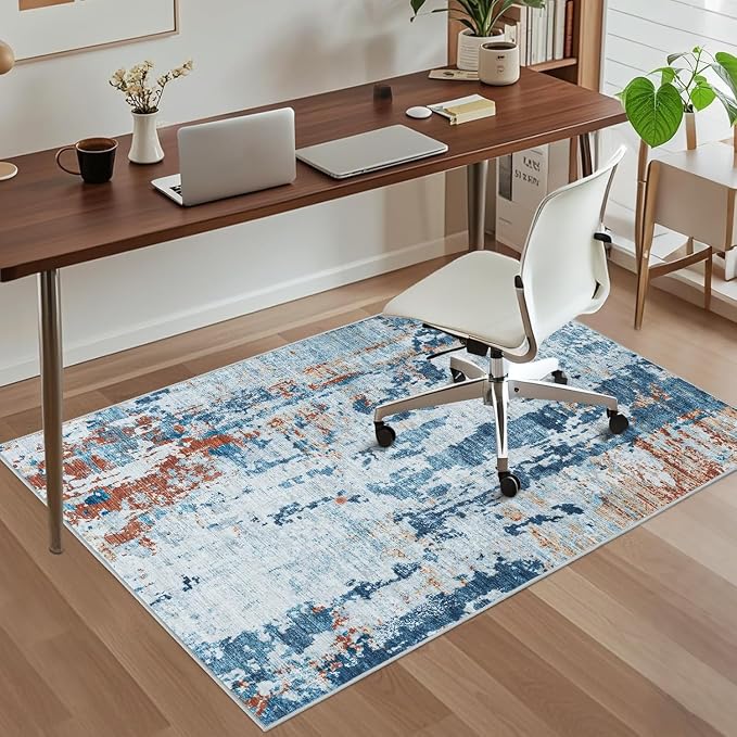 Office Chair Mat for Hardwood Floor, Machine Wash by CHAKME