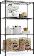 M MZG 1000 lbs Storage Shelving Steel Heavy Duty 4-Tier Utility Shelving Unit by MEIGAOPLASTICANDMETALHKCOLIMITED