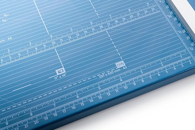 Dahle 552 Professional Rotary Trimmer, 20 Sheet Capacity, Self-Sharpening - Image 8
