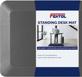 FEATOL Anti Fatigue Mat for Standing, 9/10 Extra Thick Ergonomic Standing Desk by FEATOL