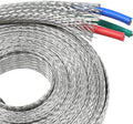 Tinned Copper Braid Wire Shielding Ground Strap Metal Cable Sleeve Expandable by BuyUneed