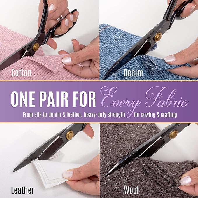 Professional 10 Inch Sewing Scissors - Image 7