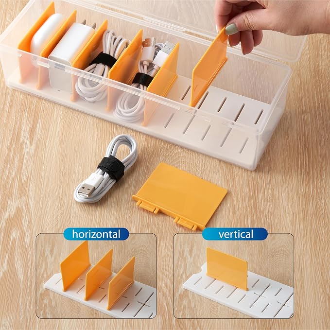 Cable Organizer Storage Box - Image 3