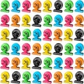 Grtard 48 Pack Magnetic Clips Heavy Duty, Colorful Magnet Clips by Grtard